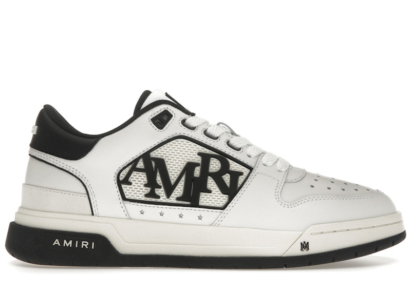 Pre-owned Amiri Men's  Classic Low Sneakers In White/black