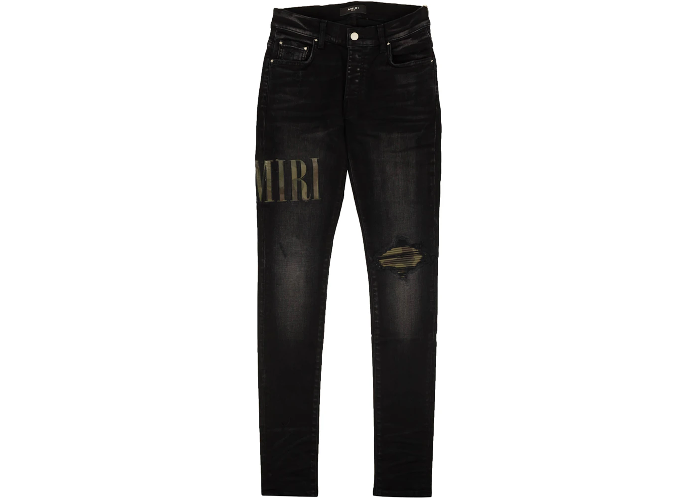 AMIRI Core Applique Denim Skinny Jeans Black Men's SS23 US