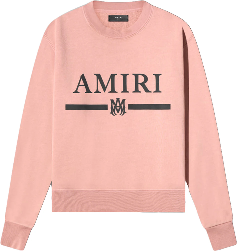 AMIRI Core Logo Bar Crew Sweatshirt Peach Men's - SS22 - US