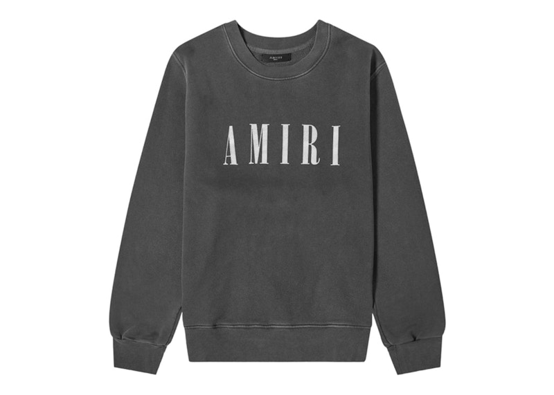 AMIRI Core Logo Crewneck Vintage Black 男士- TW