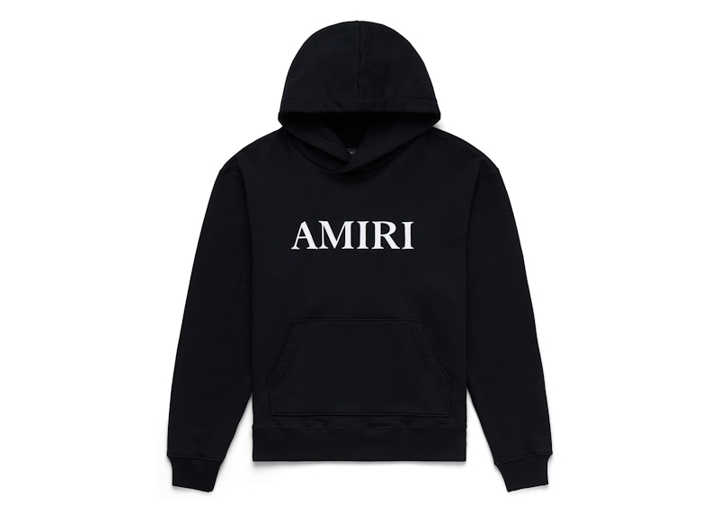 AMIRI Core Logo Hoodie Black/White Men's - SS25 - US