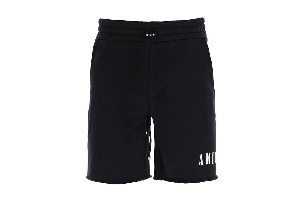 Pre-owned Amiri Core Logo Sweat Shorts Black