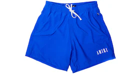 AMIRI Core Logo Swim Trunk Shorts Blue
