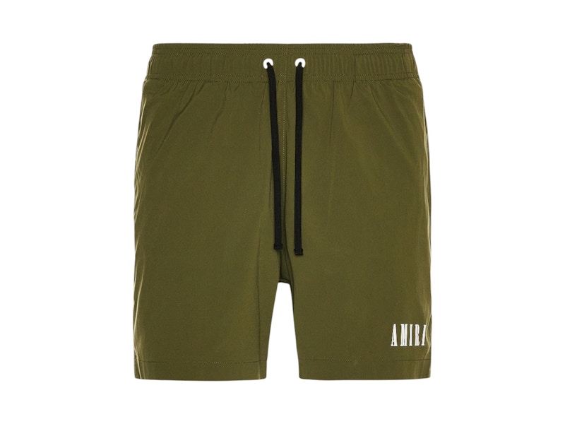 Costume da bagno AMIRI Core Logo Verde Militare