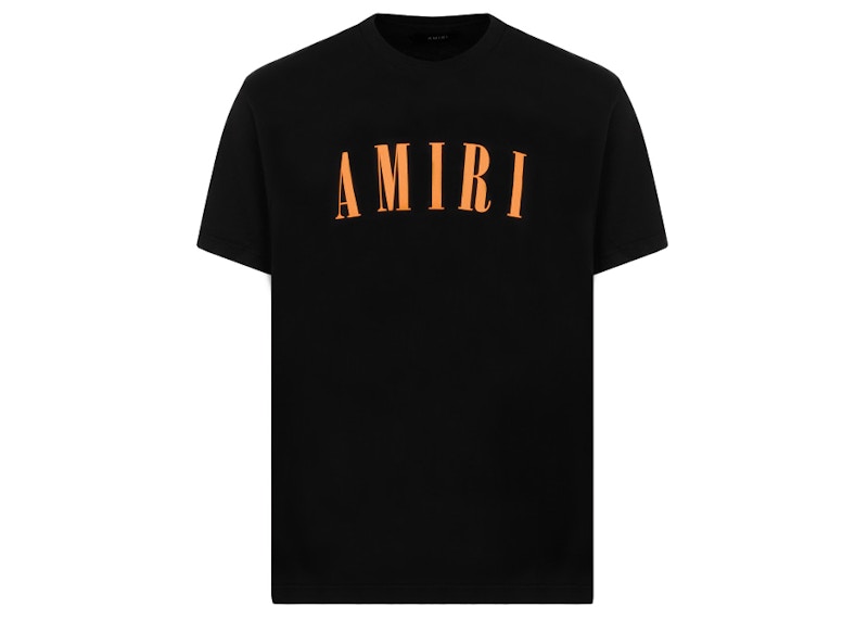 Black orange hot sale shirt