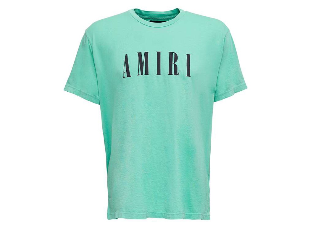Pre-owned Amiri Core Logo Tee Green