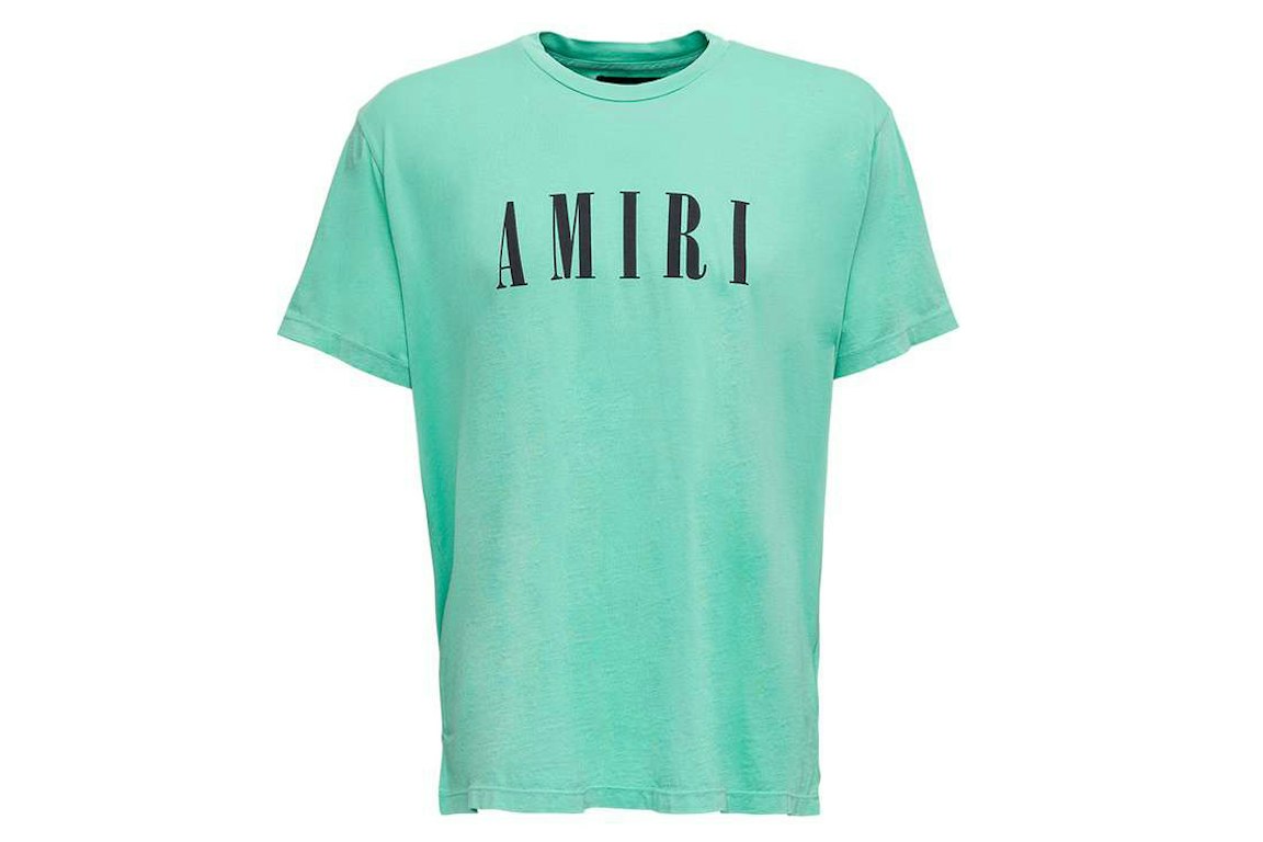 Pre-owned Amiri Core Logo Tee Green