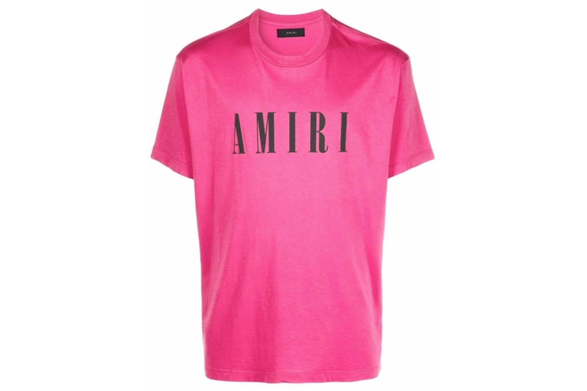 Pre-owned Amiri Core Logo Tee Pink