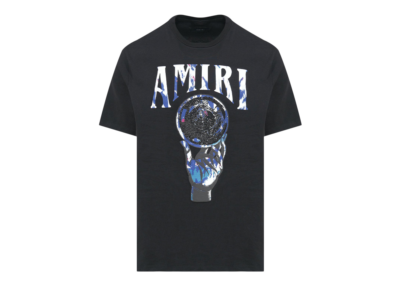 AMIRI Crystal Ball Short Sleeve Tee Black/Multi Men's - SS23 - US