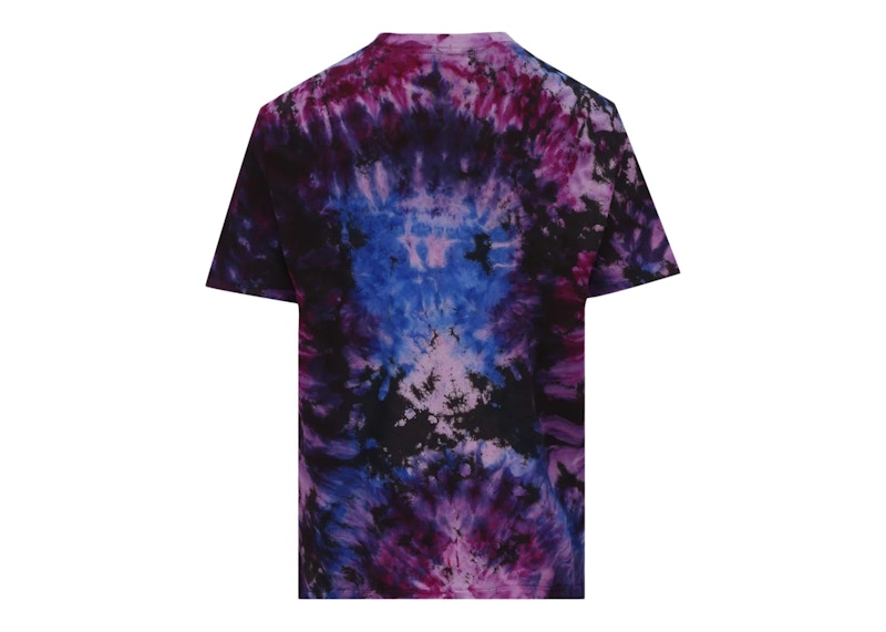 AMIRI Crystal Ball Tie-Dye Short Sleeve T-shirt Black/Purple