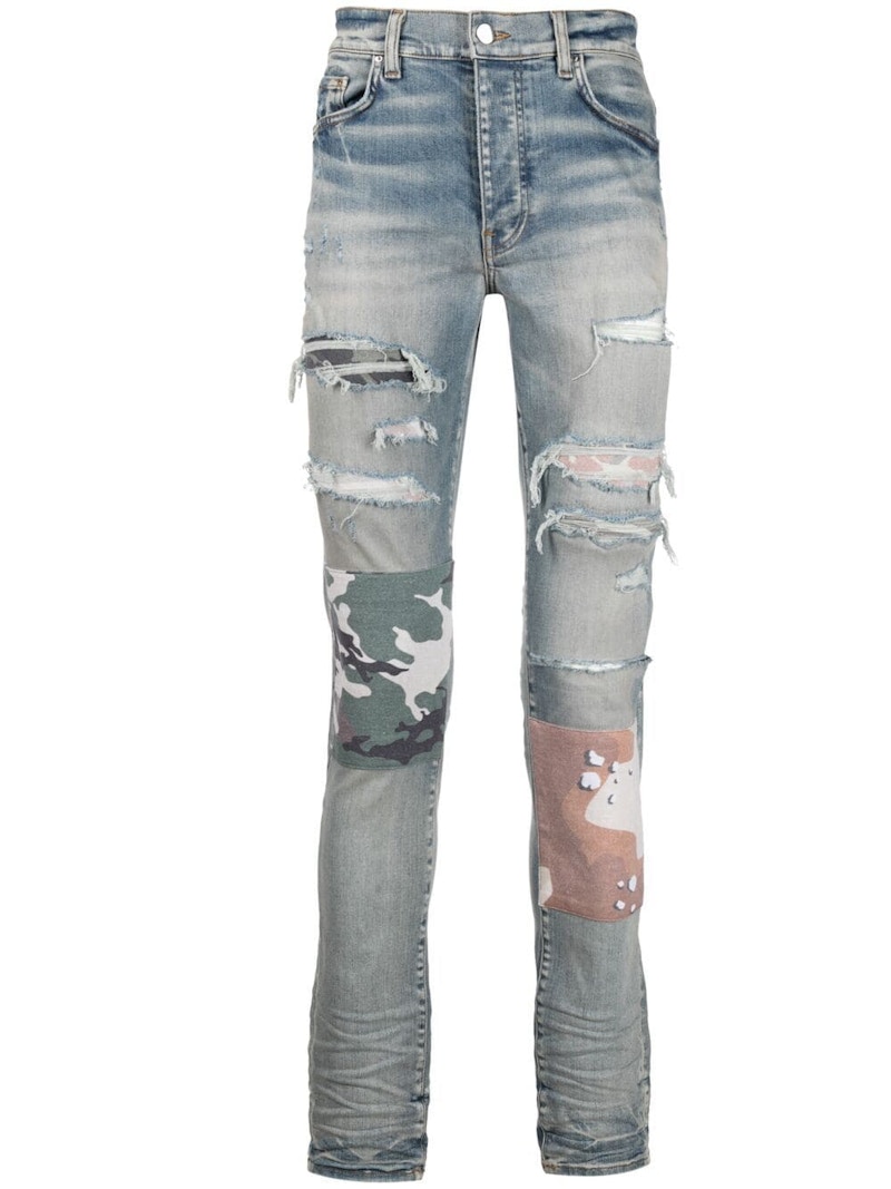 amiri jeans blue