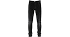 AMIRI Skinny-Jeans mit Used-Logo Schwarz