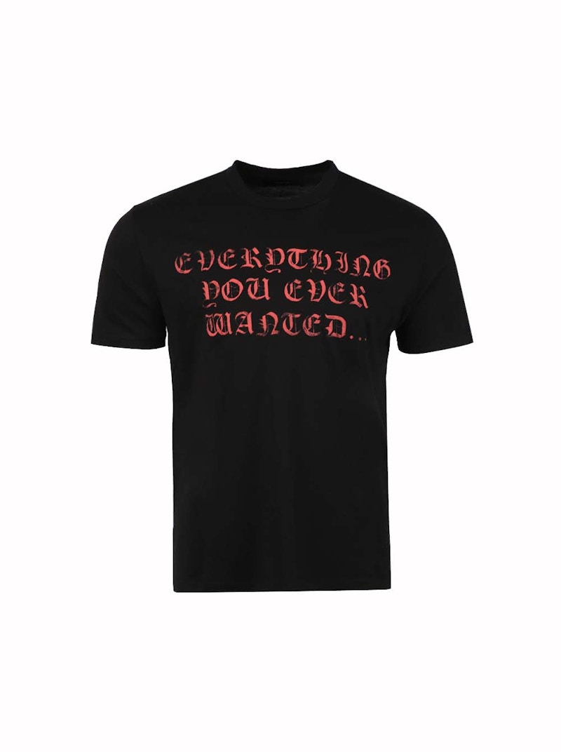 AMIRI Everything T-shirt Black/Red Men's - SS24 - US