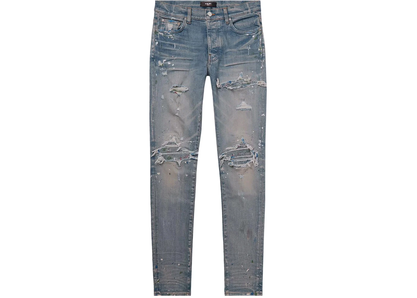 AMIRI Flannel MX1 Jeans Clay Indigo Men's - SS23 - US