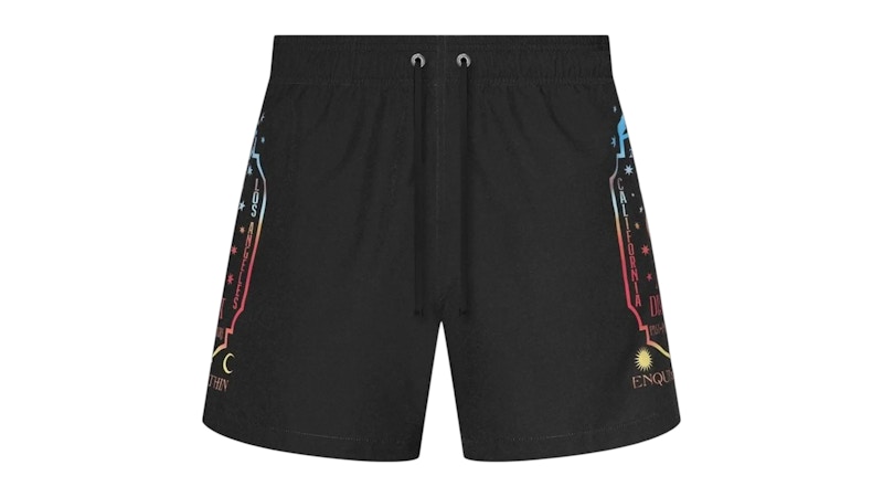 Pre-owned Amiri Men's Fortune Swim In Black