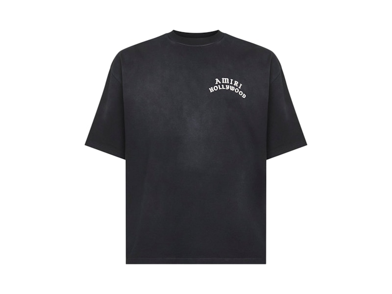 Pre-owned Amiri Men's  Hollywood Tee Shirt In Black