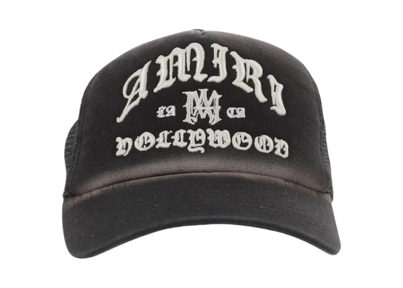 AMIRI Hollywood Trucker Cap Black Men's - US