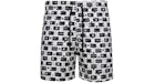 AMIRI Interweave Swimtrunks Black/White