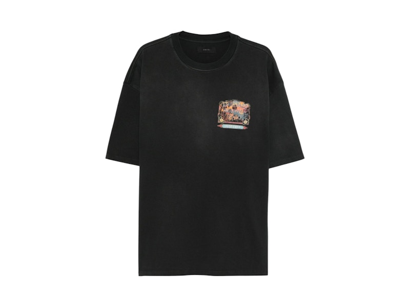【Amiri】Jazz ハイダウェイ Black Tシャツ AMIRI Jazz Hideaway T-shirt Black Men's - SS25 - US