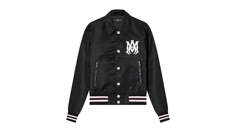 Pre-owned Amiri Kids' Coaches Jacket In Black