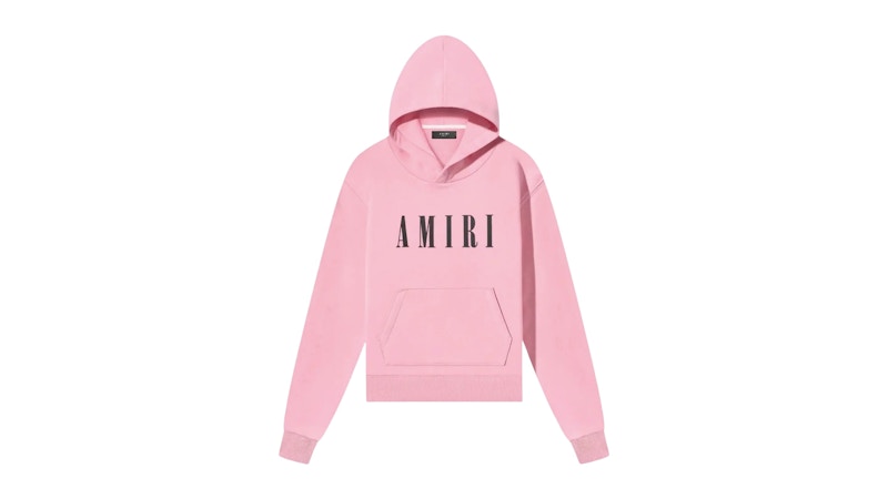 AMIRI Kids' Core Logo Hoodie Baby Pink - US