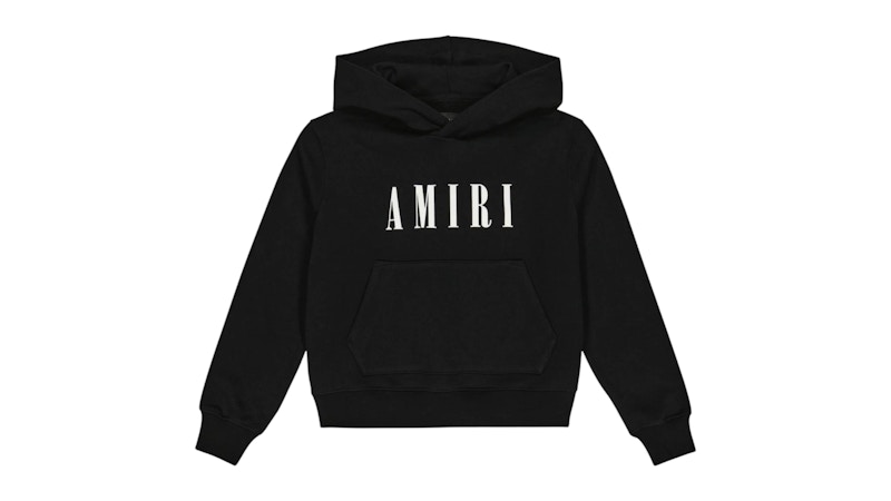 希少【AMIRI】ロゴ入りフーディ AMIRI hoodie with logo - Black | eBay