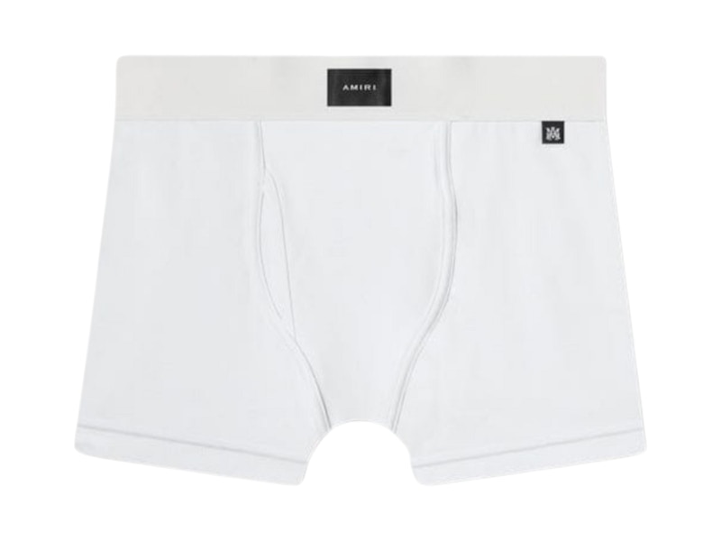 Pre-owned Amiri Men's  Label Brief In White