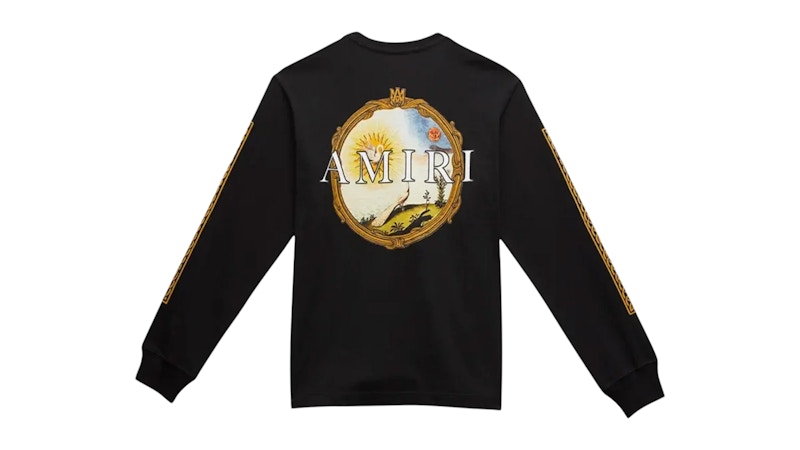 AMIRI Landscape Frame L/S Tee Black