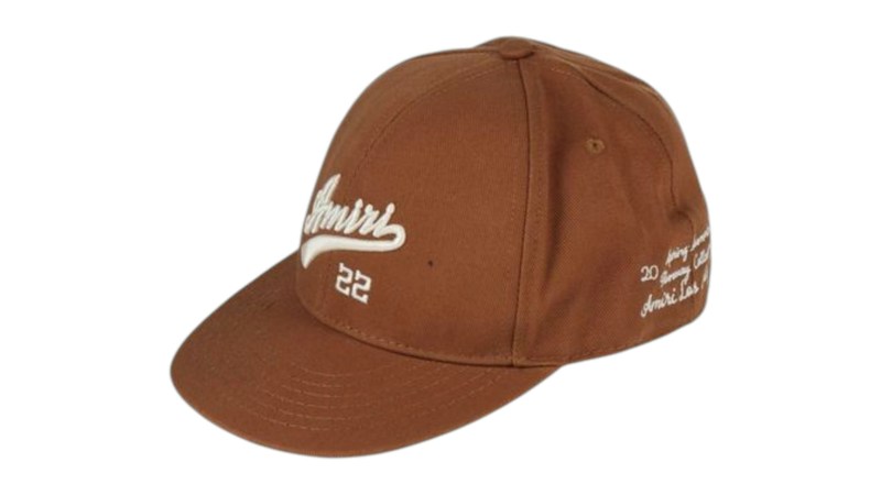 AMIRI Logo Cap Brown