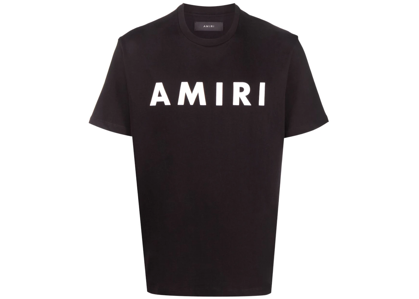 AMIRI Logo Print T-Shirt Black Men's - SS22 - US
