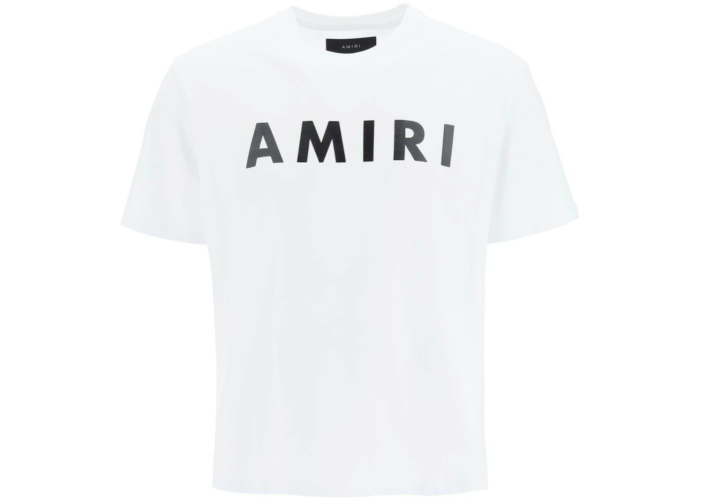 AMIRI Logo Print T-Shirt White Men's - SS22 - US