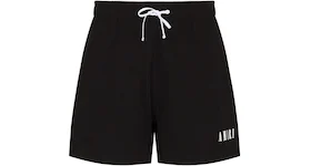 AMIRI Logo Swim Shorts Black