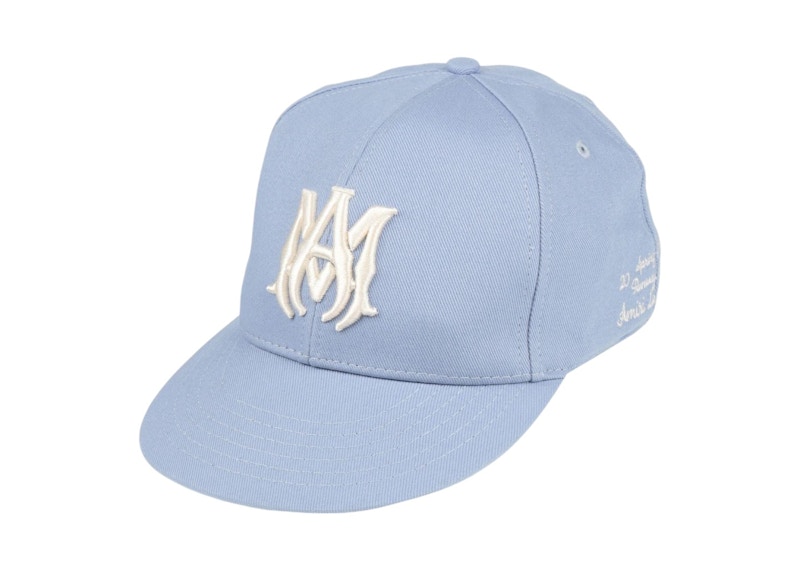 Casquette à logo AMIRI MA bleu clair