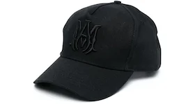 AMIRI M.A. Logo Embroidered Baseball Cap Black