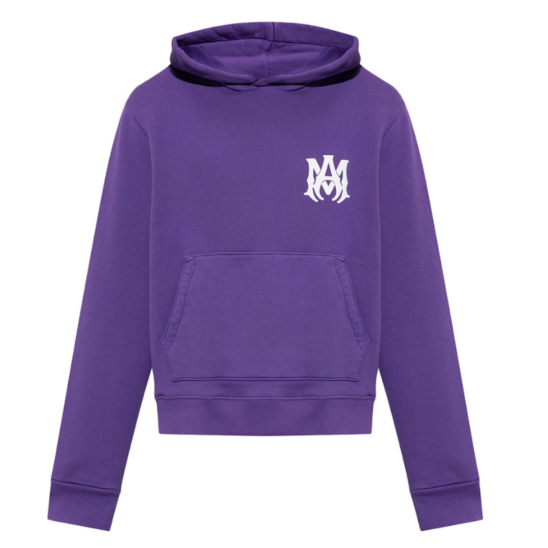 Pre-owned Amiri Men's  Ma Logo Hoodie In Purple