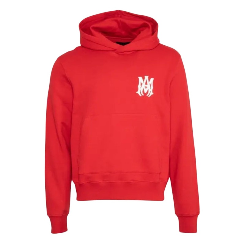 AMIRI MA Logo Hoodie Red Men's - US