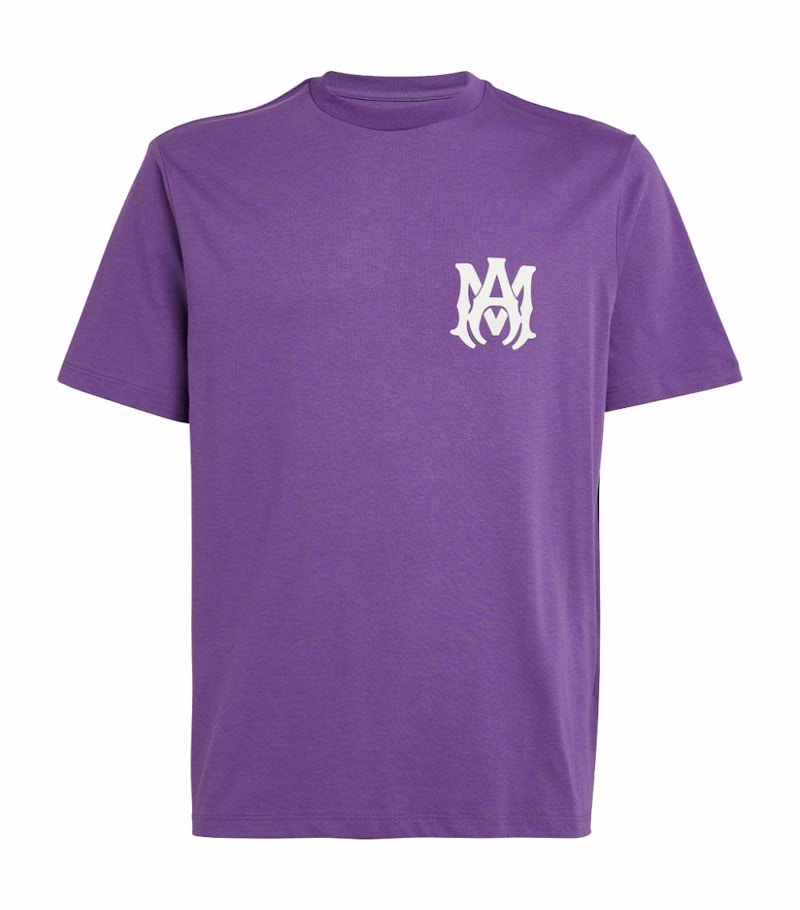 AMIRI MA Logo T-Shirt Purple