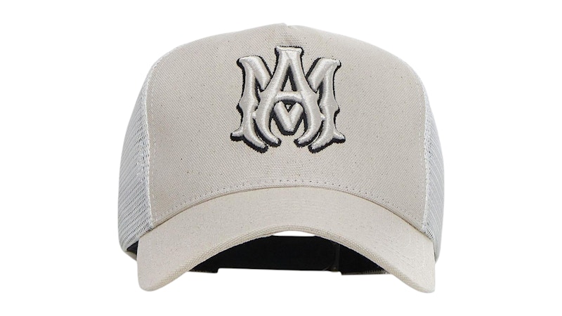 AMIRI MA Trucker Hat Natural
