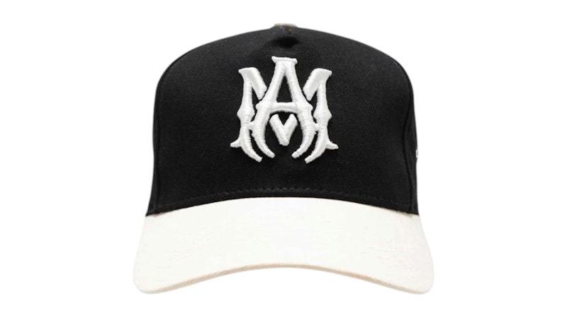 AMIRI MA Two Tone Hat Black/Alabaster