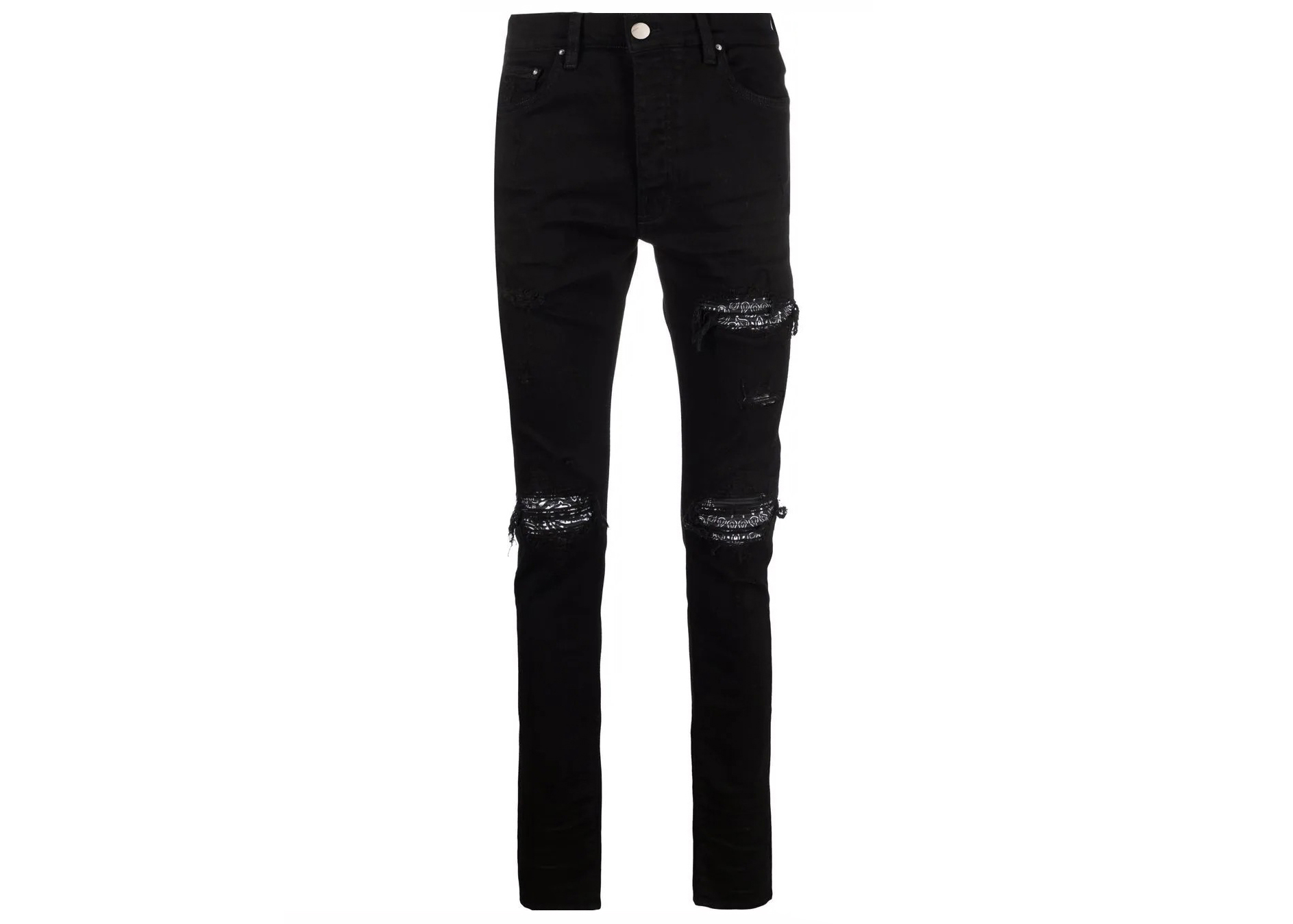 AMIRI MX1 Bandana Jeans Black
