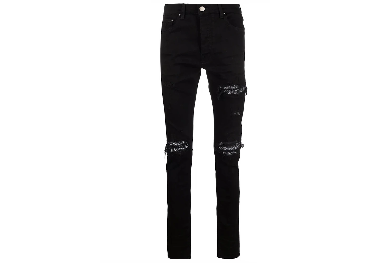 AMIRI MX1 Bandana Jeans Black Men's FW22 US