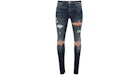 AMIRI MX1 Ultrasuede Jeans Deep Classic