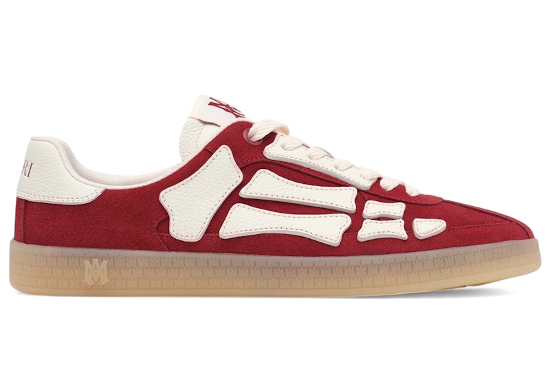AMIRI Pacific Bones rouge foncé