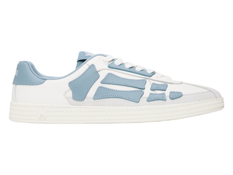 スニーカー AMIRI SNEAKER (AMFOSR1126 DUSTYBLUE) AMIRI Pacific Bones Dusty Blue Men's - AMFOSR1126-400 - GB