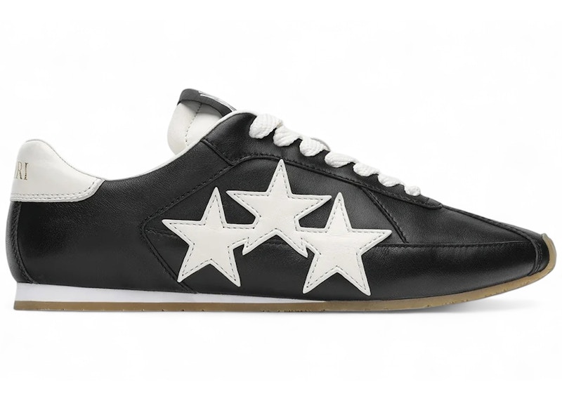 Pre-owned Amiri Pacific Flat Slim (women's) Sneakers In Black/white In Multi