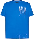 AMIRI White Paint Drip Logo T-Shirt - NOBLEMARS