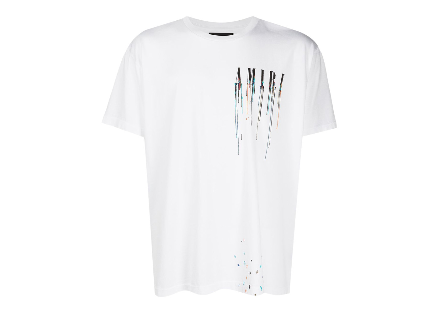 AMIRI Paint Drip Core Logo T-Shirt White Men's - US