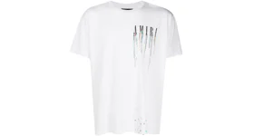 AMIRI Paint Drip Core Logo T-Shirt White