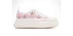 AMIRI Platform Stars Court Low White Pink (Women's)