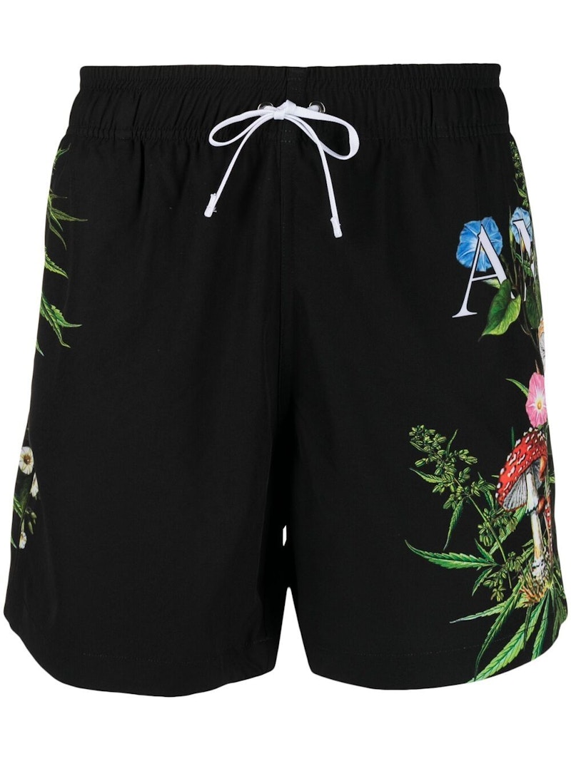 Psychedelic on sale swim trunks